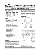 DataSheet 24AA1025 pdf